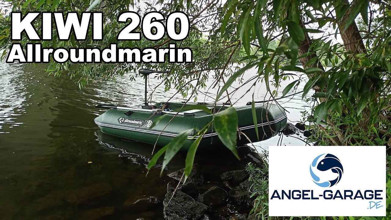 Allroundmarin Kiwi 260 Schlauchboot Aufbau Montage by Angel-Garage.DE