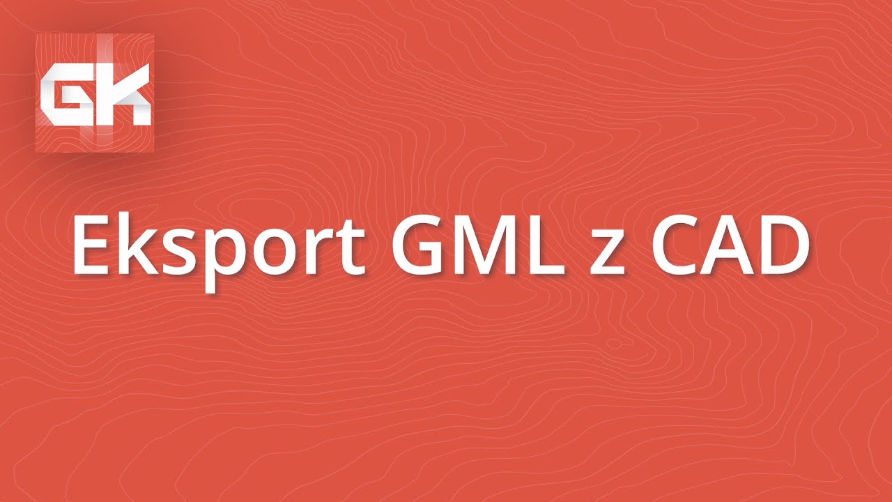 GoKart: Eksport GML z CAD