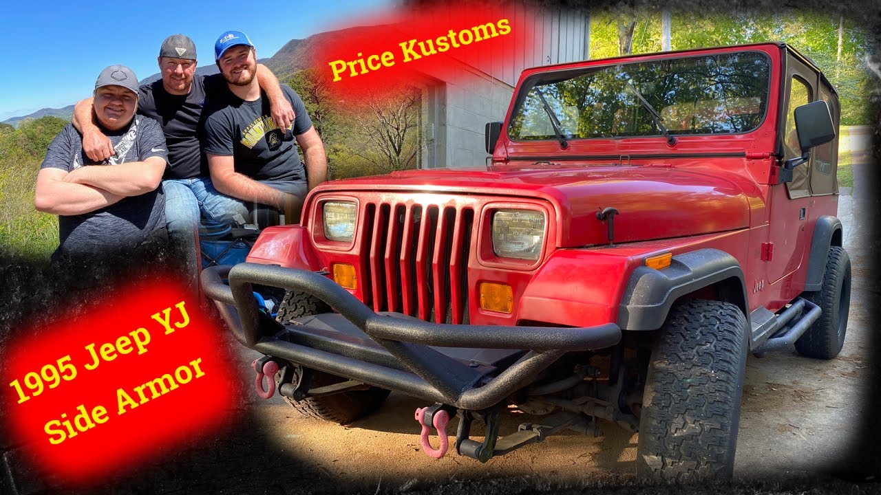 1995 Jeep YJ Side Armor install