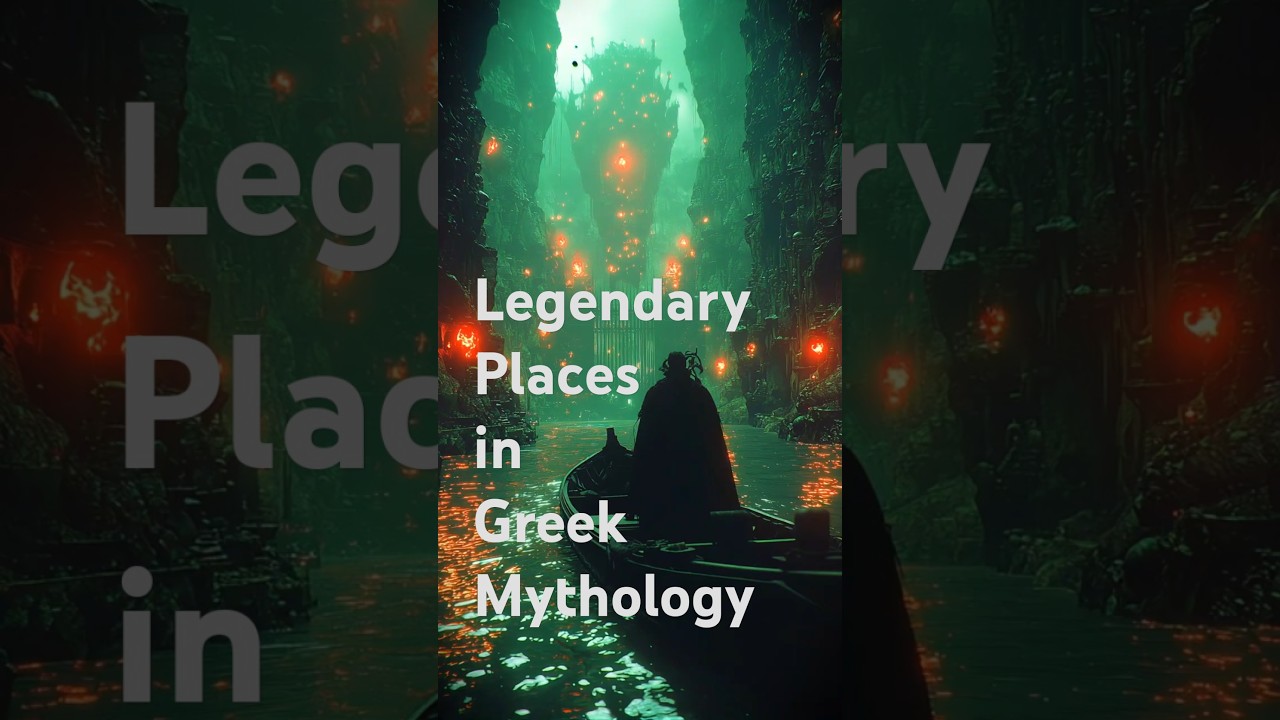 5 Legendary Places in Greek Mythology #mythologyshorts #mythicalcreatures #facts