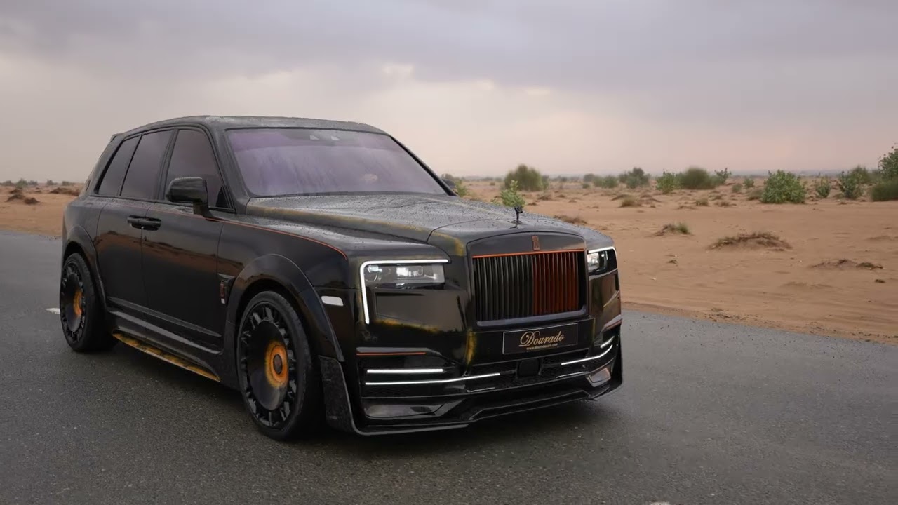 The dark knight of luxury | Rolls-Royce Cullinan Neev Edition | A masterpiece carved in carbon fiber