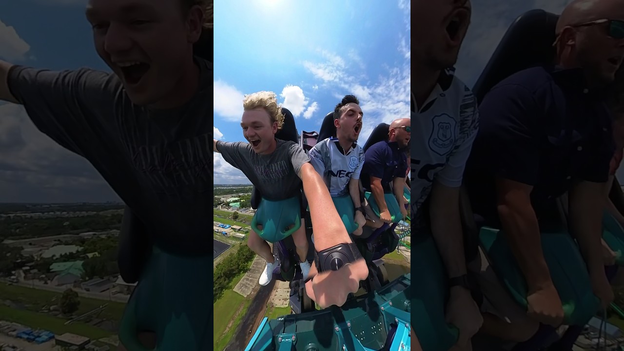 INCREDIBLE Floater Airtime! 😮&zwj;💨 #rollercoaster