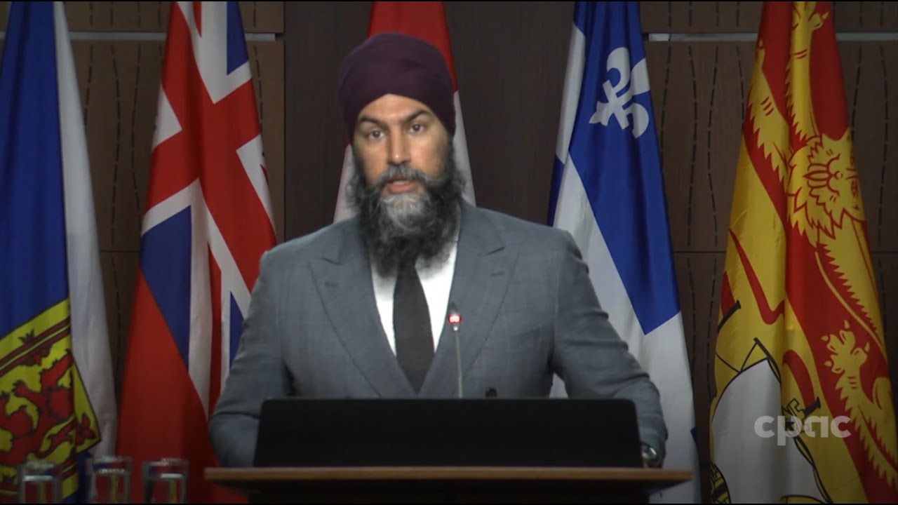 NDP Leader Jagmeet Singh on overcrowded emergency rooms, auditor general's reports