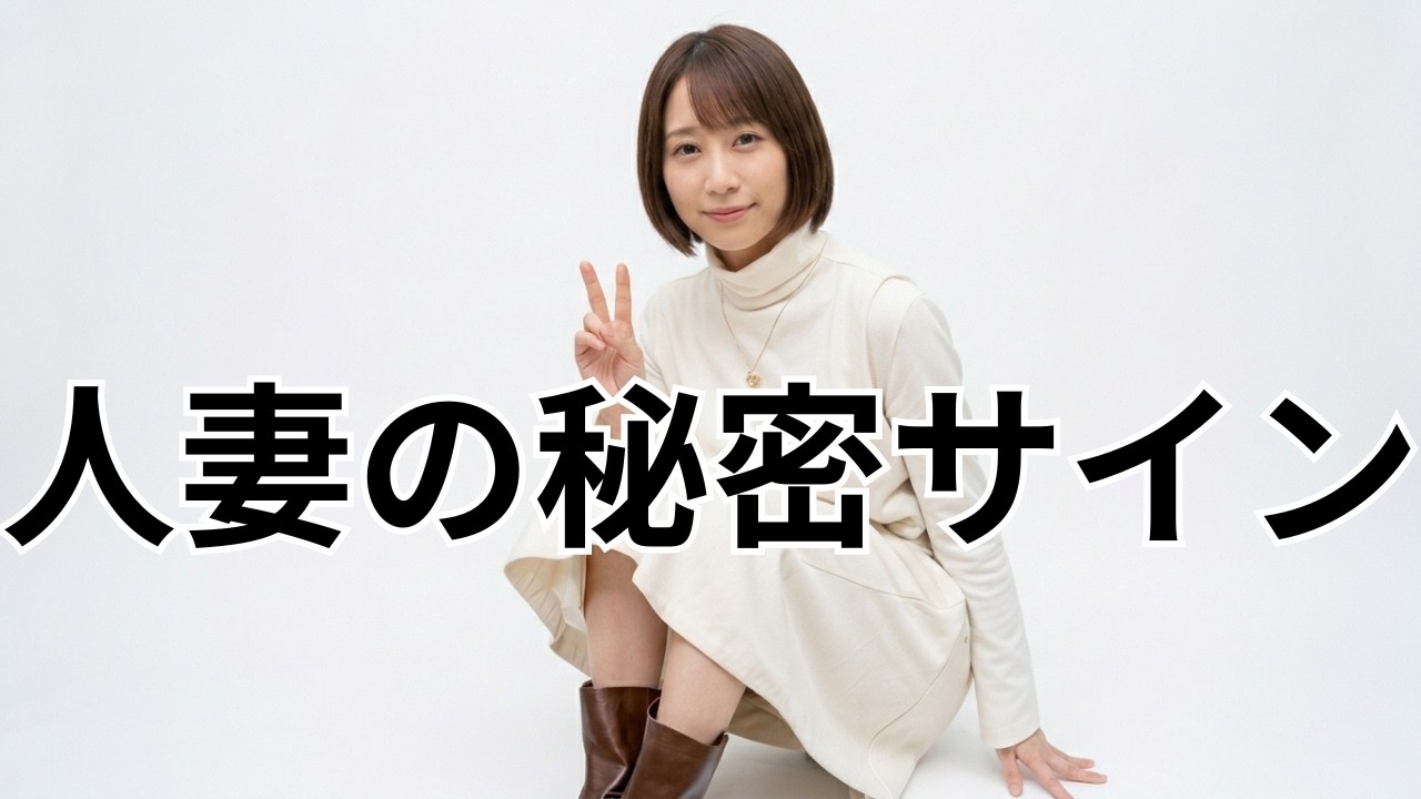 【既婚女性の好き避け】7つのヤバいサイン｜40代からの恋愛心理学