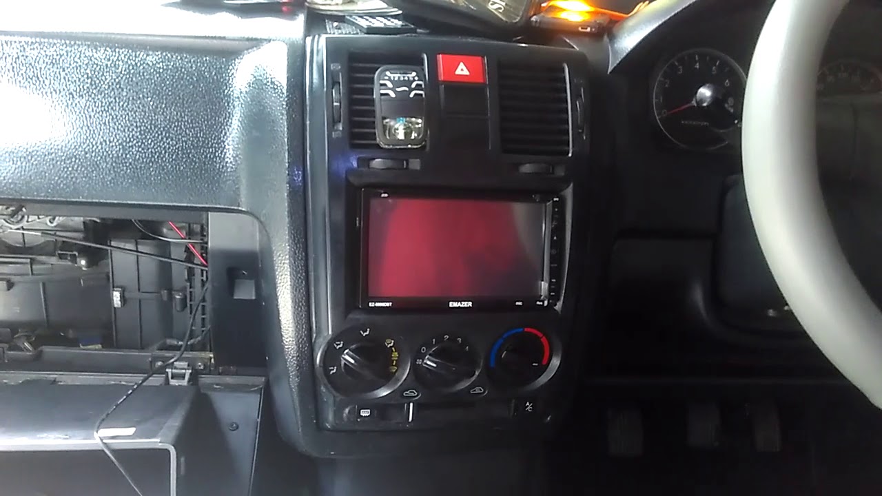 Cara buka frame dasboard hyundai getz