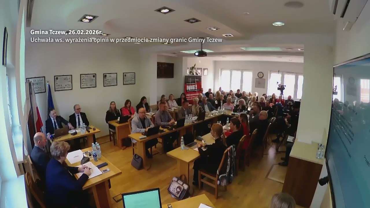 Tczew: Gmina podjęła uchwałę ws. wyrażenia opinii  dotyczącej zmiany granic