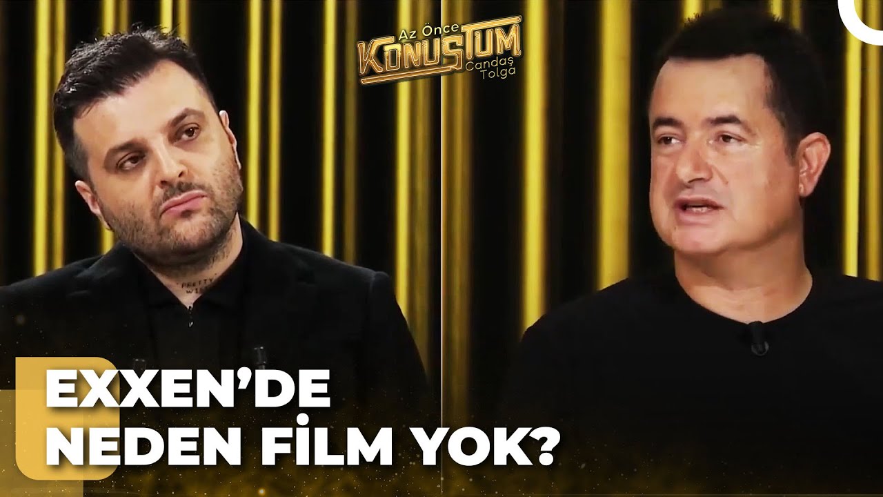 Acun Ilıcalı, Exxen'in Geleceği Hakkında Konuştu | Candaş Tolga Işık ile Az &Ouml;nce Konuştum