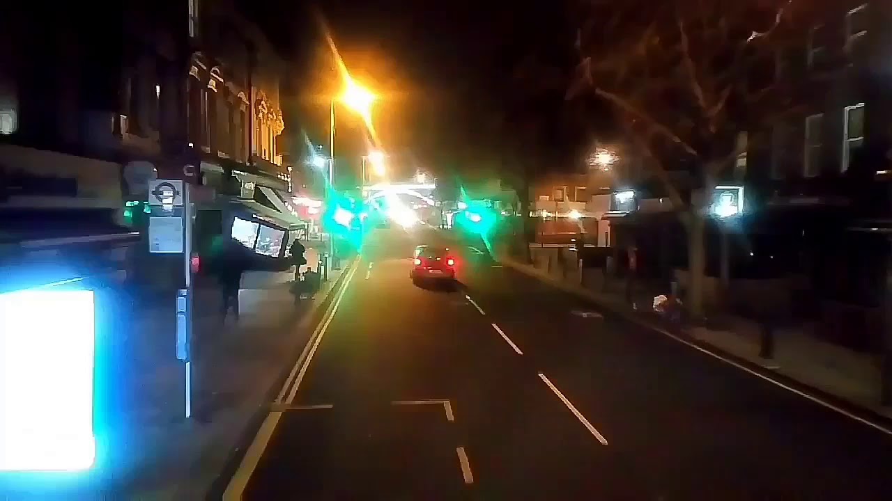 Full Route Visual | Metroline Route N16: Victoria Station - Edgware Station | LT806