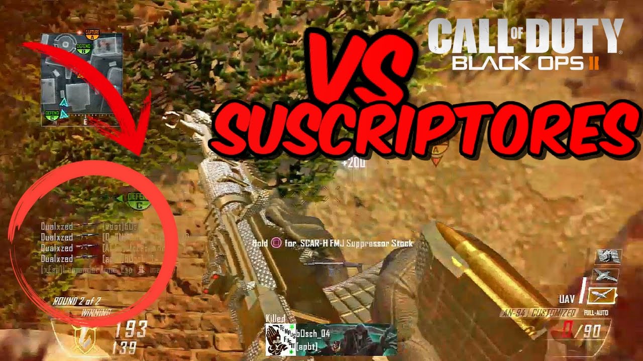 SUSCRIPTORES me HACEN SUFRIR en PUBLICAS!! | Black Ops 2