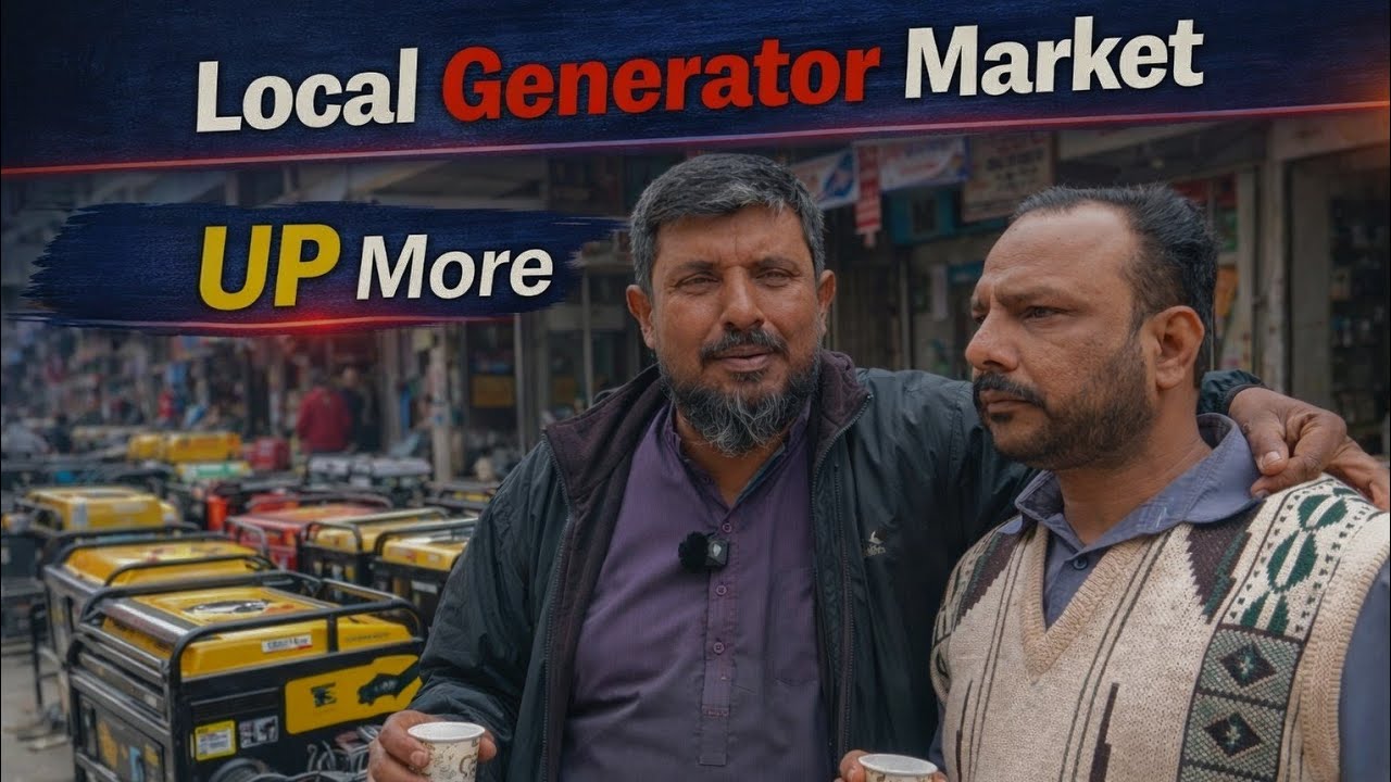 Generator Market up moar Local Market Tour 🫠