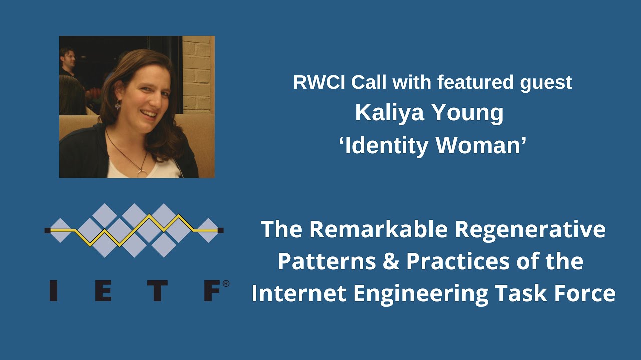 The Internet Engineering Task Force (IETF) - RWCI Call October'24