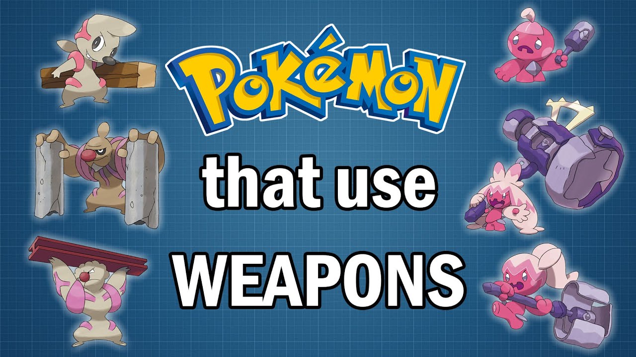 A Closer Look at Pokémon That Use WEAPONS