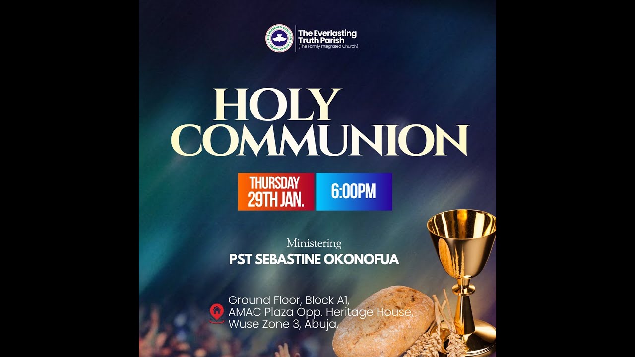 Holy Communion Service | 30th January, 2026