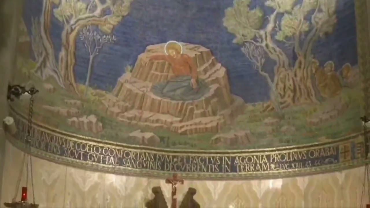 مسبحة جبل الزيتون ليسوع المتالم في الجسمانية🧎‍♀️❇