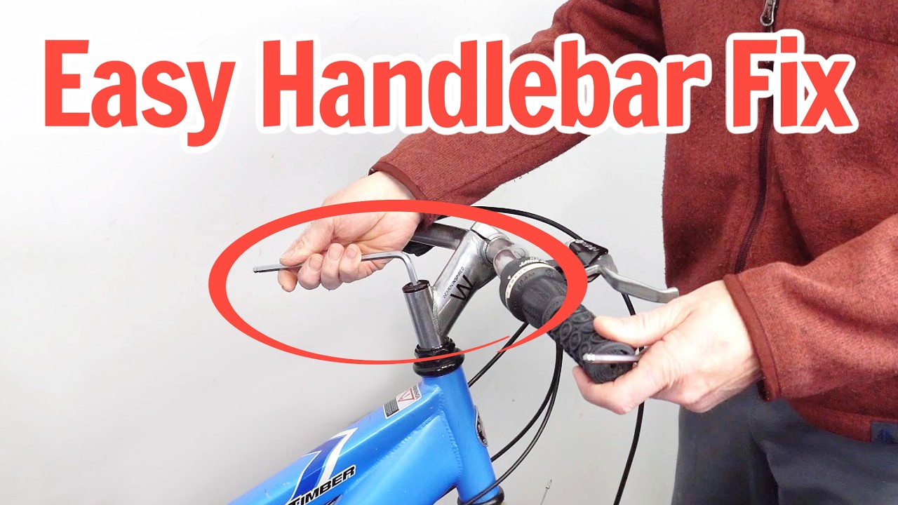 🔥 Как отрегулировать руль на велосипеде Schwinn (поднять и выровнять)