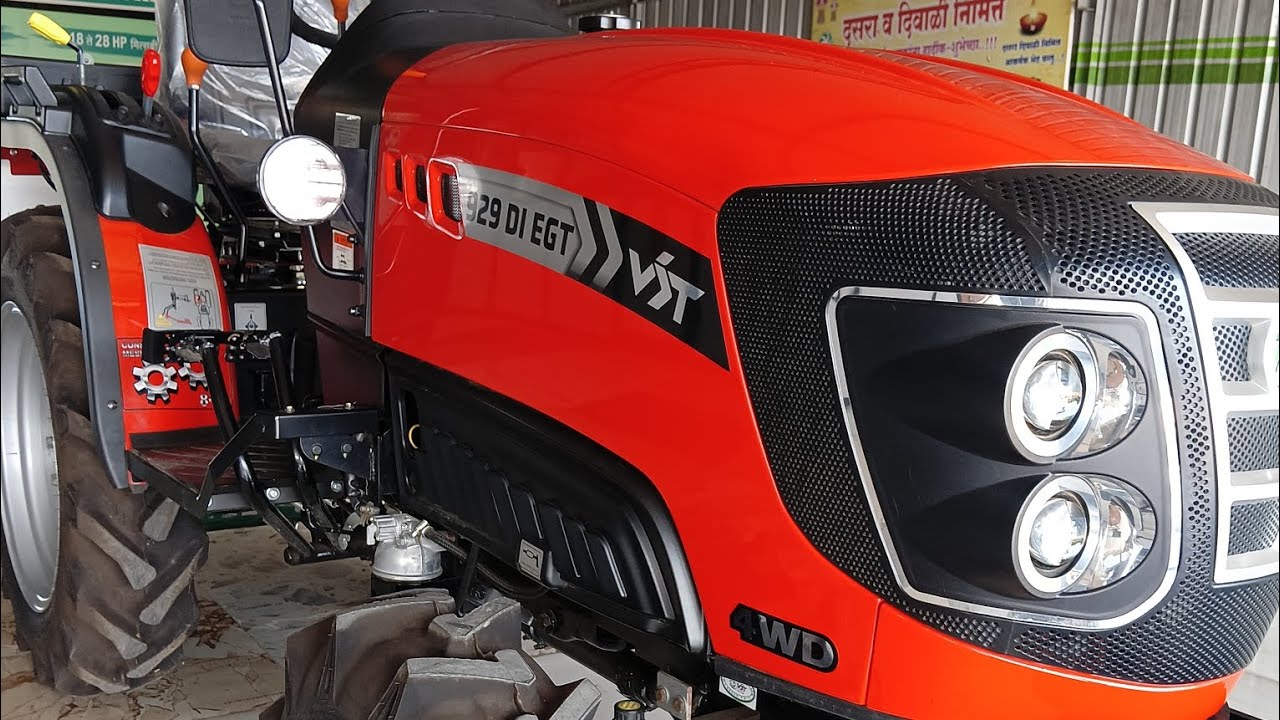  VST 929 DI EGT तुमच्या शेताची प्रगति साधणारी शक्ति. 4 फूटात चालणारा ट्रैक्टर सर्वात कामी डिझाल 