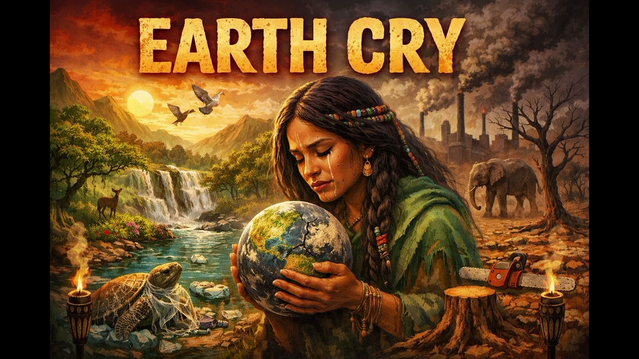 Earth Cry 🌍 | Deep Roots Reggae Meditation | Conscious Environmental Reggae Song | #Earthcry