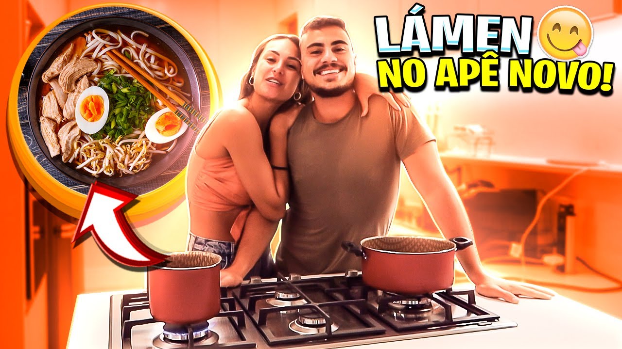 LUCAS ESTRAGOU A MINHA RECEITA!! *tentamos fazer Lamén com miojo #YASNAOCOZINHA