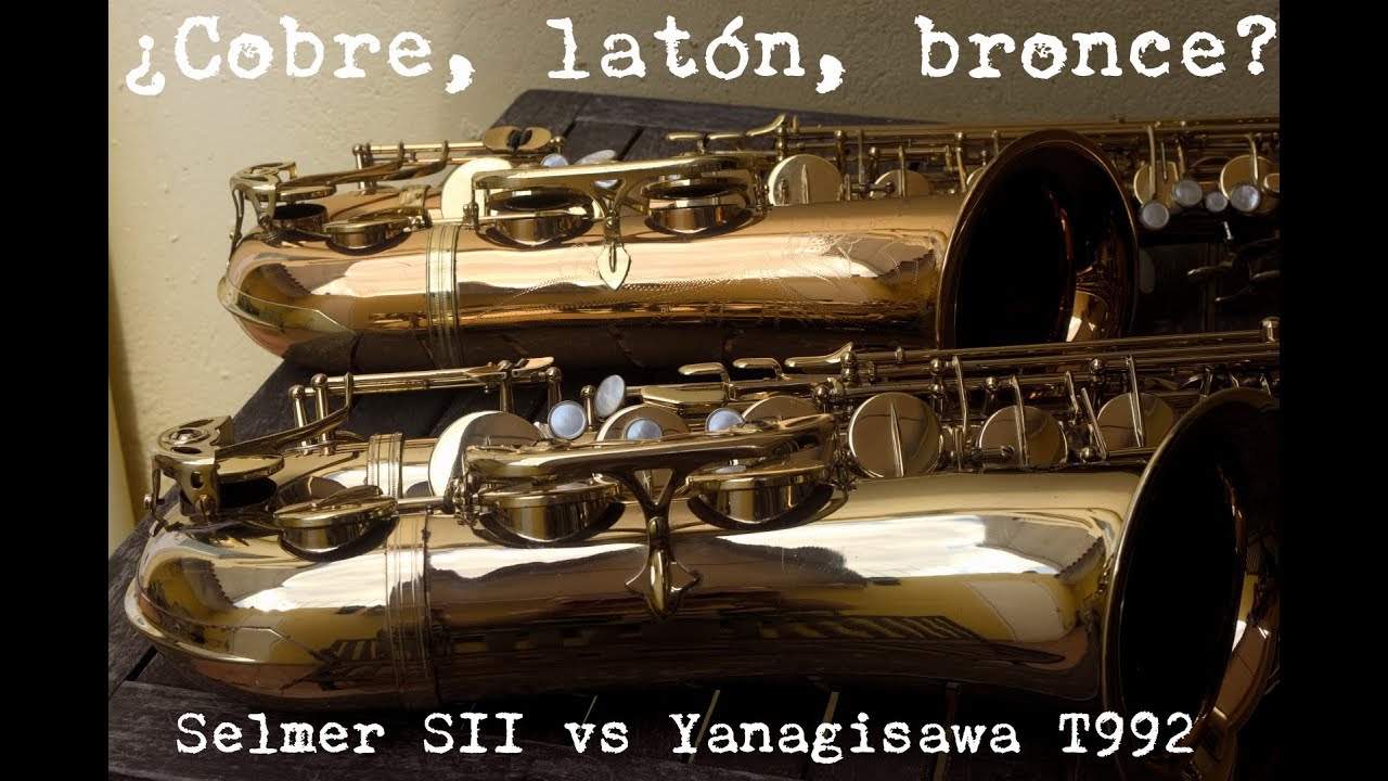 Los materiales de construcción del saxofón. Comparativa entre Yanagisawa 992 y Selmer SII