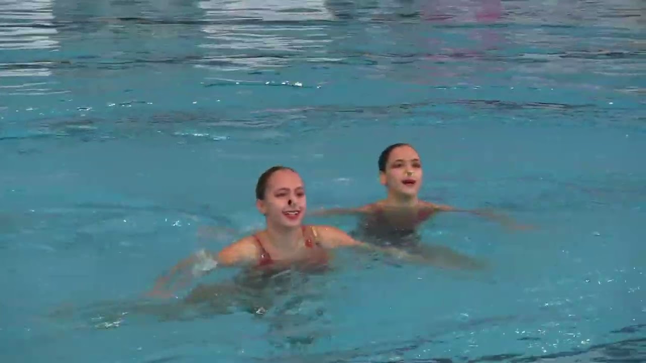 (5)34th Slovakia Synchro - Youth Women & Mixed Duet Free