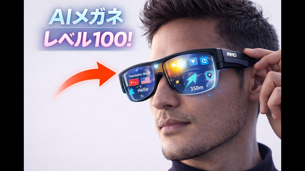 次世代スマートグラスがついに登場!?性能がスゴすぎた