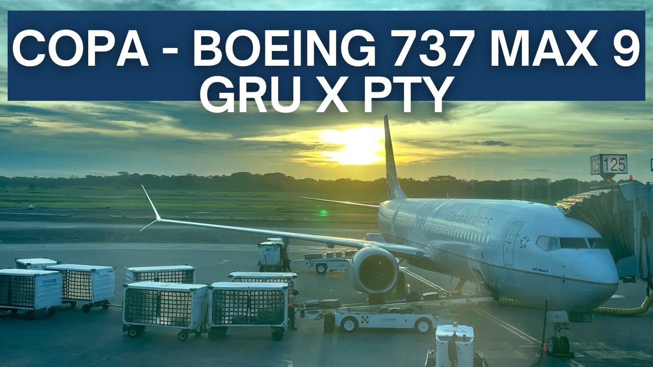 TRIP REPORT | Copa Airlines - Boeing 737 MAX 9 - SP - Guarulhos (GRU) to Panama City (PTY) | Economy