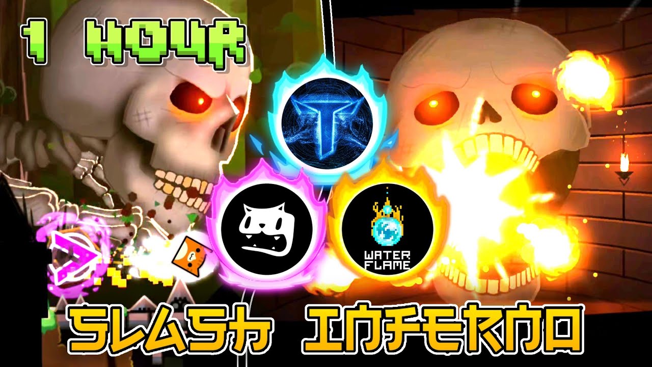 [1 HR] Slash Inferno - Teminite x Boom Kitty x Waterflame | Skeletal Shenanigans 1 Hour