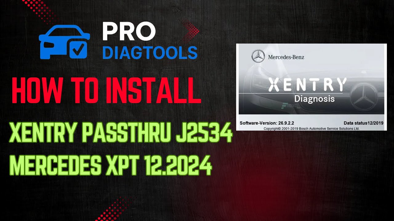 How to Install Xentry Passthru J2534 Mercedes XPT 12.2024 | Step-by-Step Guide