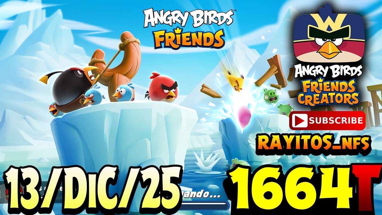 Турнир по всем уровням Angry Birds Friends 1664: лучшие результаты и бонусы.