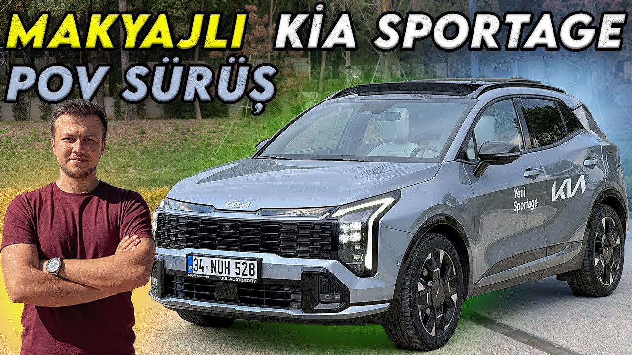 YEPYENİ KIA SPORTAGE (4x4 180HP) POV SÜRÜŞ EV3'e mi Benzetmişler?  NELER DEĞİŞTİ? | GÜNCEL FİYATLAR?