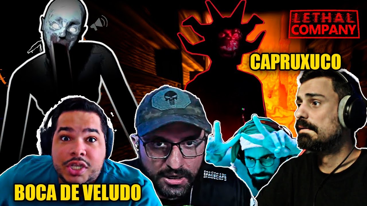 OS PIORES MONSTROS DO LETHAL COMPANY com SMZINHO ZANFAS JONNYZUL