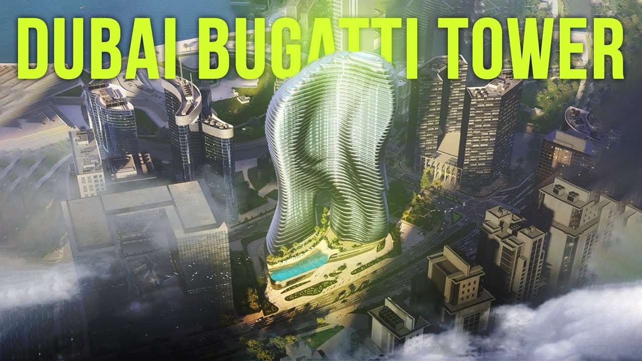 Дубайский район Бингхатти представляет первую в мире жилую башню Bugatti