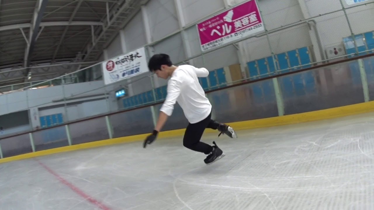 Japan Freestyle ice skating from Kanegasaki