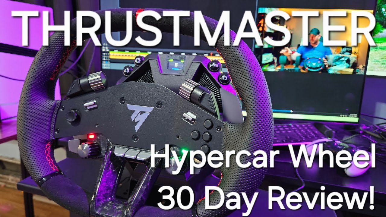 Обзор руля Thrustmaster Hypercar спустя 30 дней. Настоятельно рекомендую!