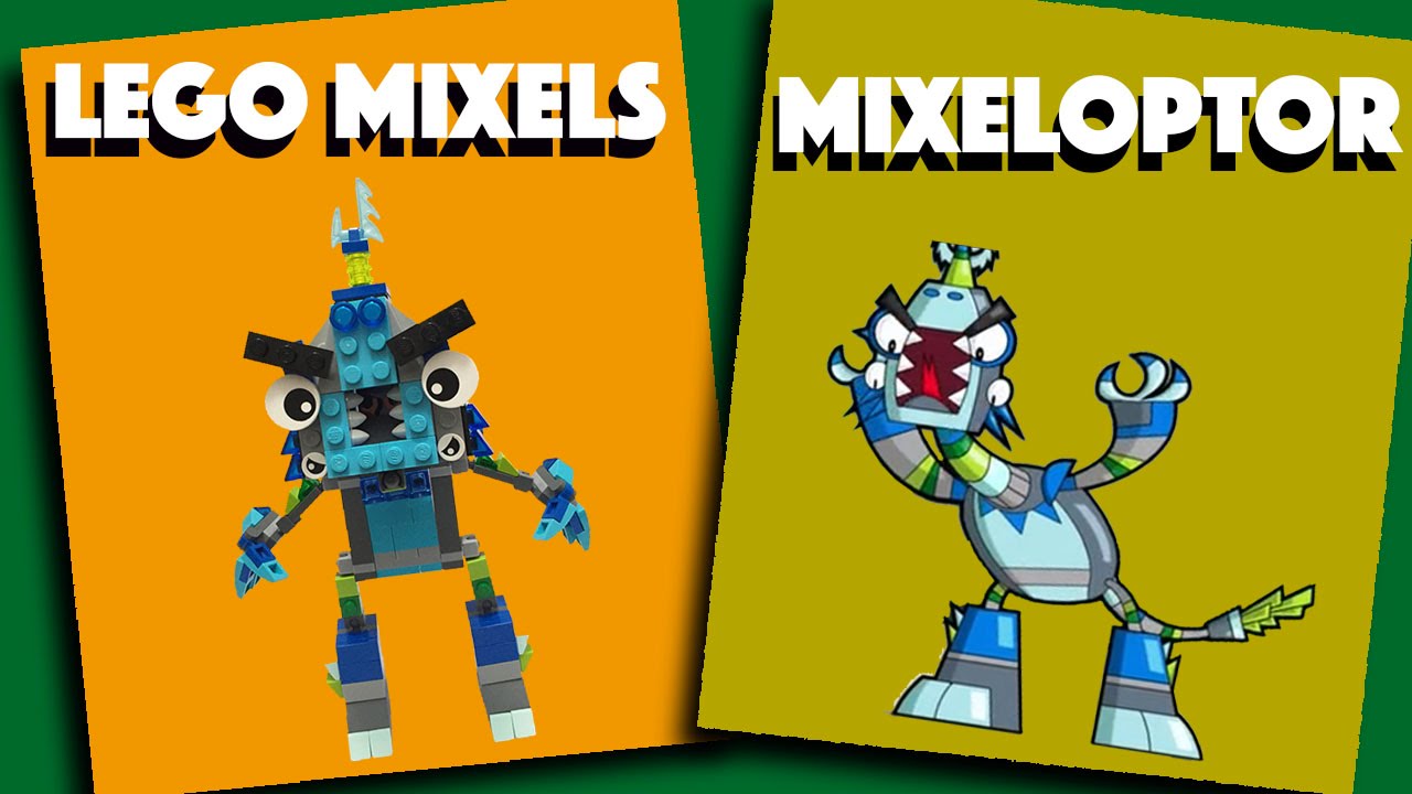 LEGO Mixels - Mixeloptor - Stop Motion Build | Bricks and Clay Play