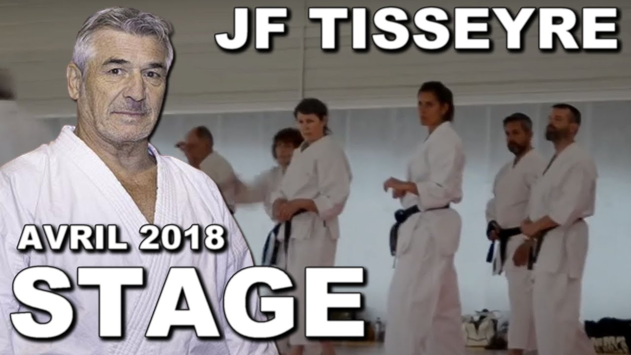 STAGE KARATÉ AVRIL 2018 par JEAN-FRANÇOIS TISSEYRE