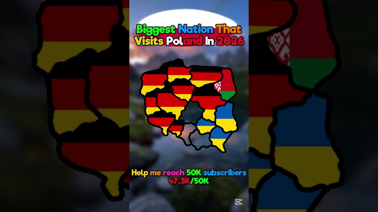 Biggest Nation That Visits Poland In 2026 #map #geoportal #europe #mapping #mapguide #geography