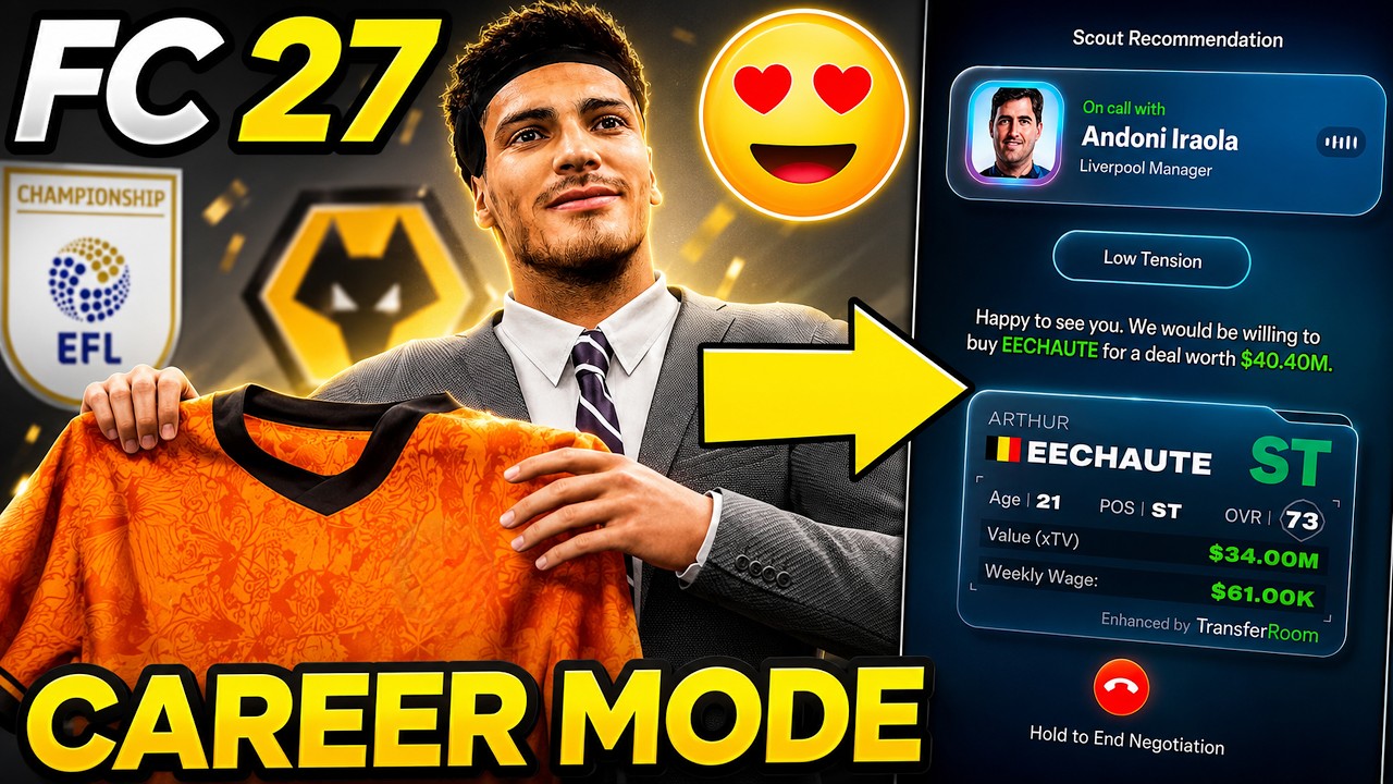NEW FC 27 CAREER MODE GAMEPLAY - It&rsquo;s Actually Good?