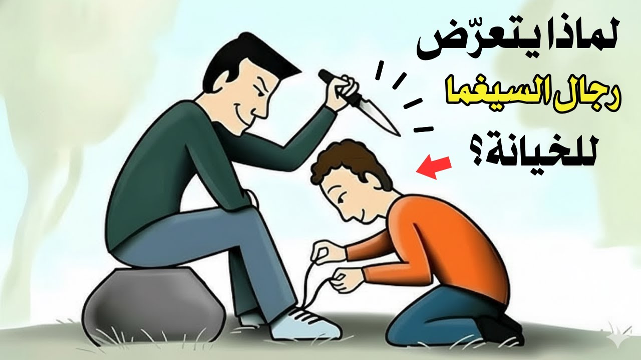 لماذا يُخونه الأقربون إليه؟ السر وراء خيانة رجال السيغما ✅