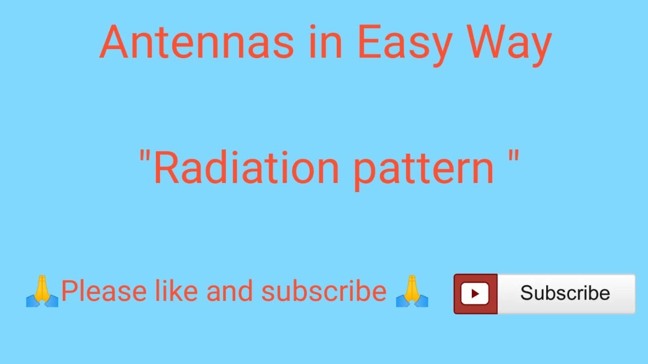 Radiation pattern