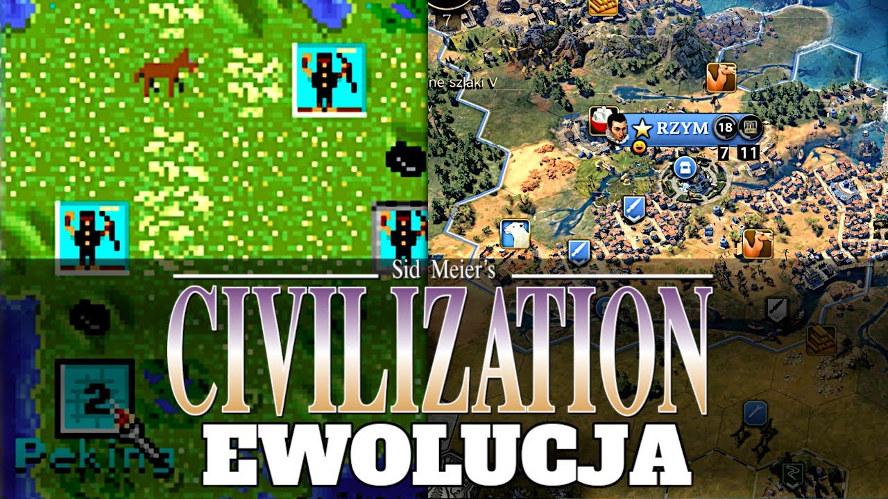 Sid Meier's Civilization : Ewolucja serii 1991 - 2025