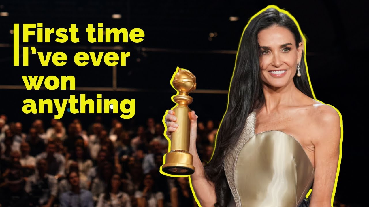 Demi Moore Wins Best Female Actor &ndash; 82nd Annual Golden Globes - About Demi Moore
