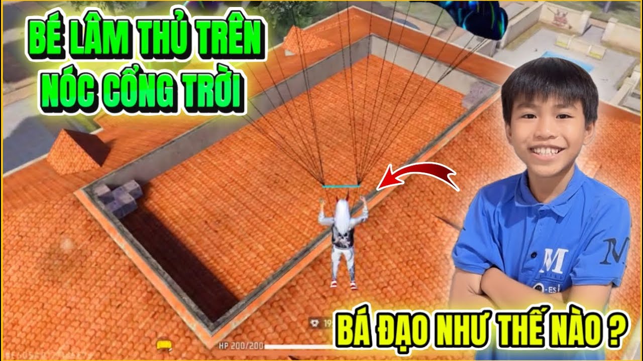 Bé Lâm Thử Thách Thủ Trên “ Nóc Cổng Trời “ Bá Đạo Như Thế Nào ???