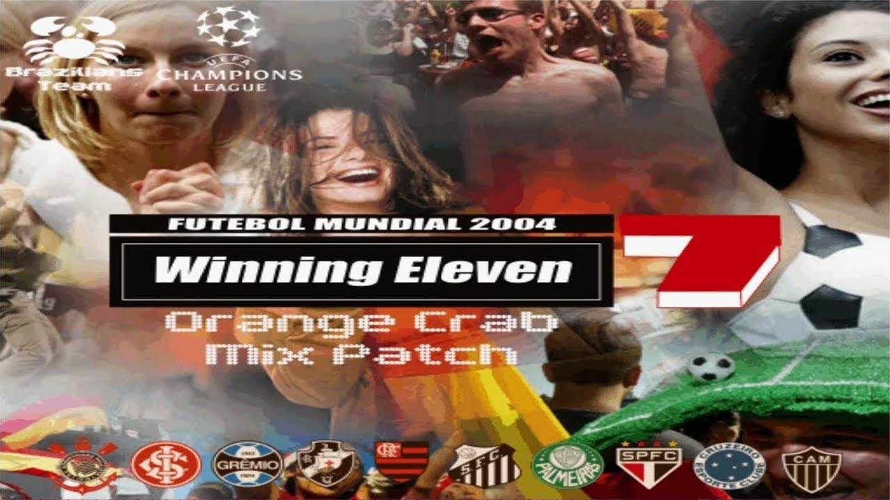 World Soccer Winning Eleven 7 Orange Crab Mix Patch 2003-2004 - HCK Edition [ PS2 ]