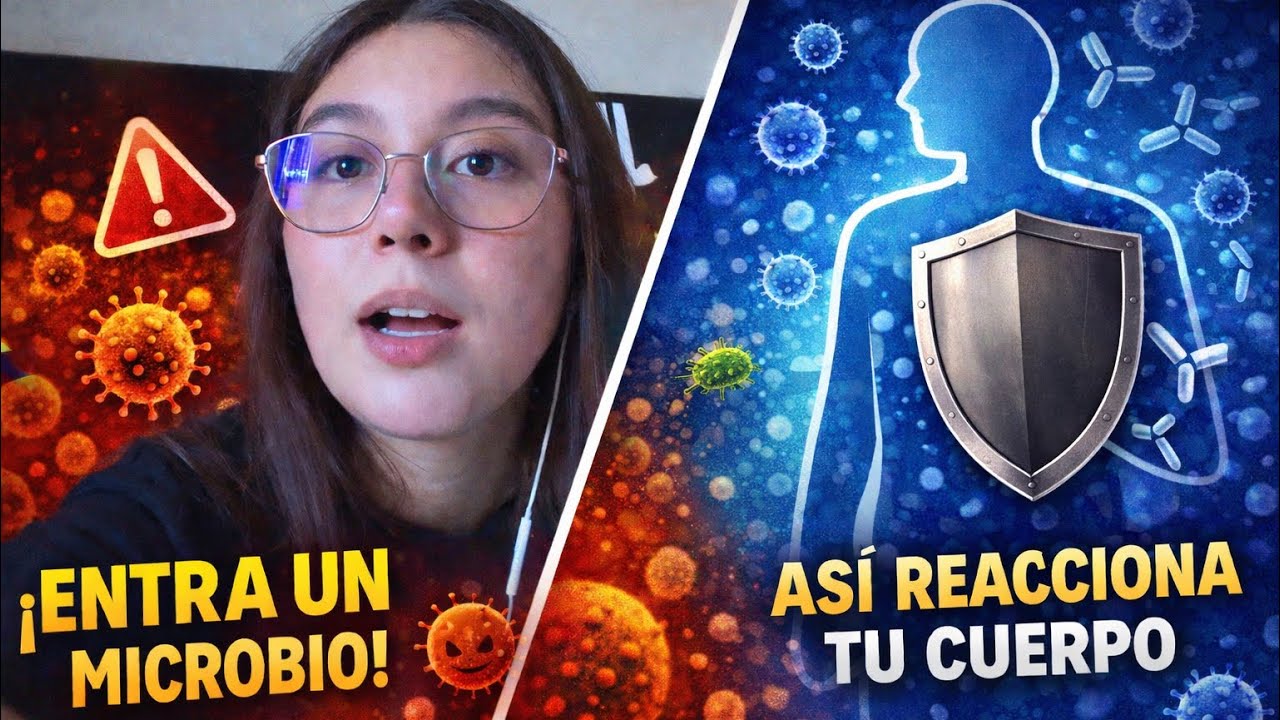Qué pasa cuando entra un microbio a tu cuerpo? Así funciona el sistema inmune 