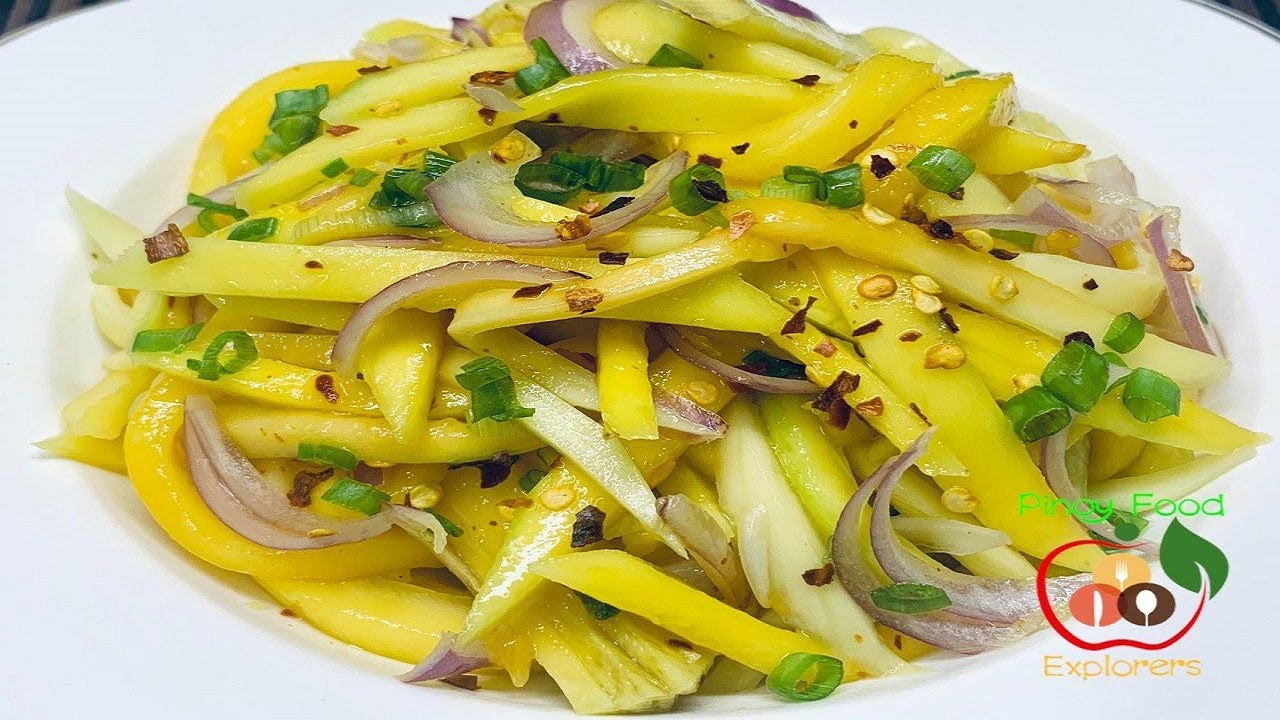 Mango Recipe | Spicy Mango Salad | How to Make | Pinoy Food Explorers