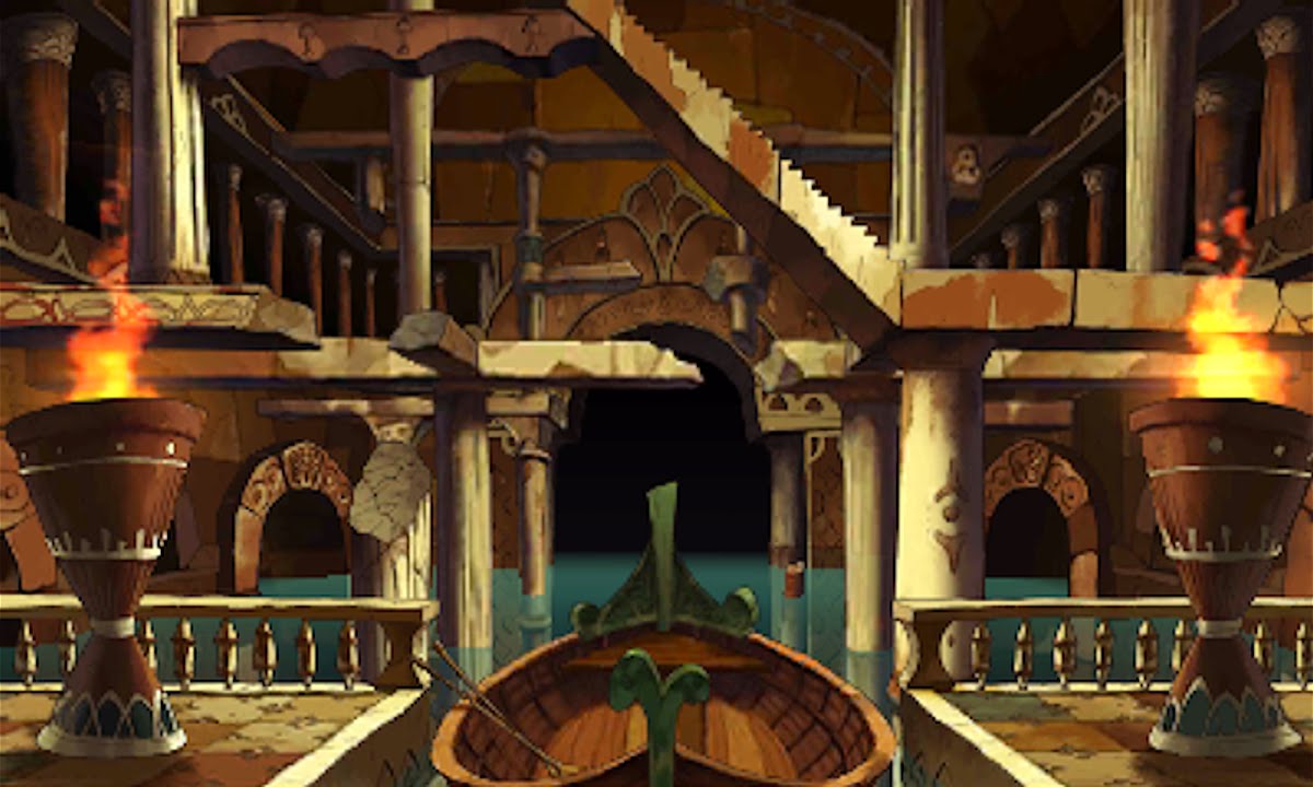 Professor Layton and the Azran Legacy #33 ~ Chapter 6 - The Azran Sanctuary (2/2)