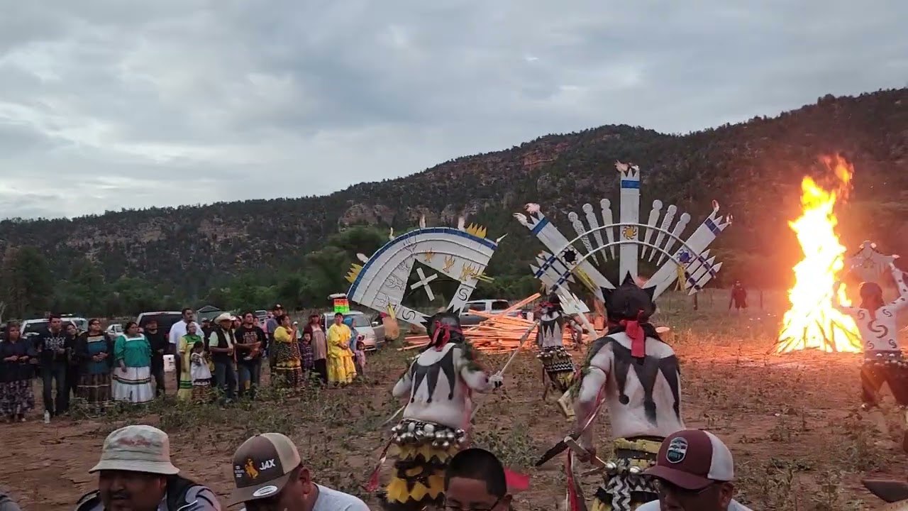 APACHE CROWN DANCERS....