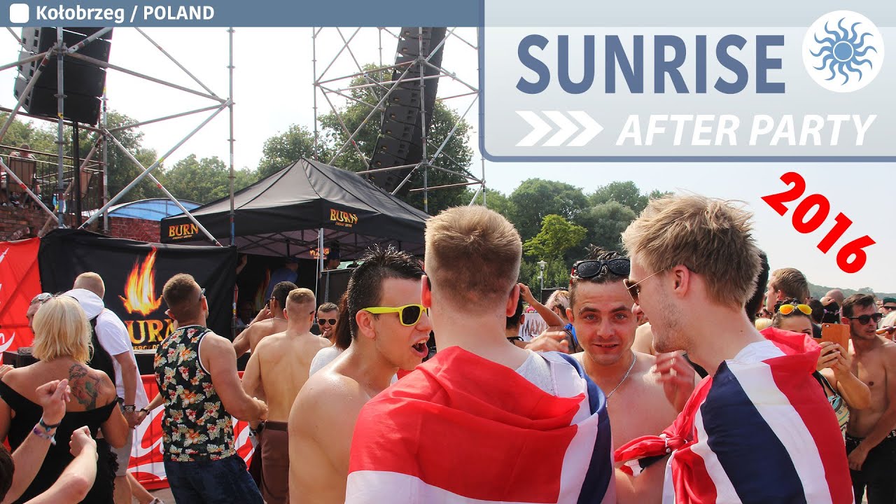Sunrise Festival After Party 2016 Kołobrzeg Poland
