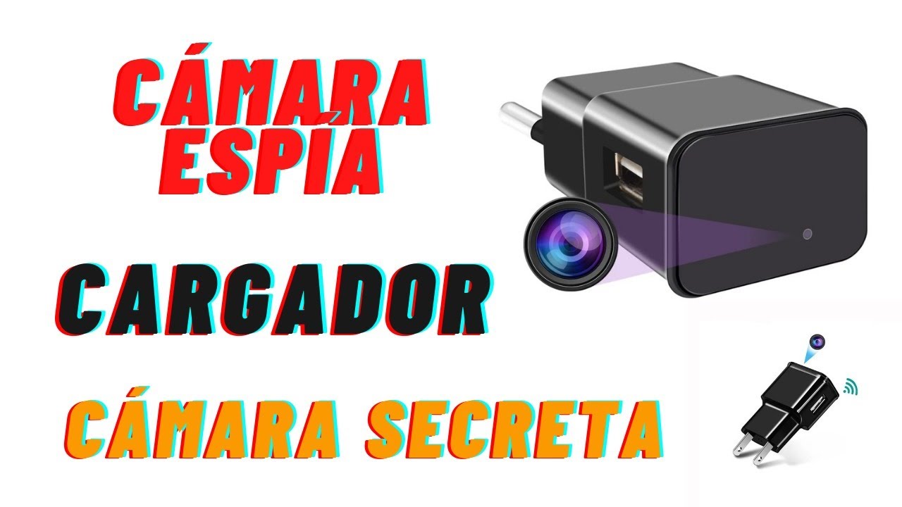 CAMARA DE SEGURIDAD ESPIA EN FORMA DE CARGADOR - LOOKCAM